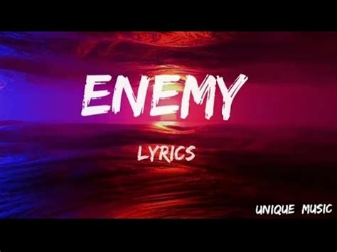 song lyrics enemy|enemy song lyrics english.